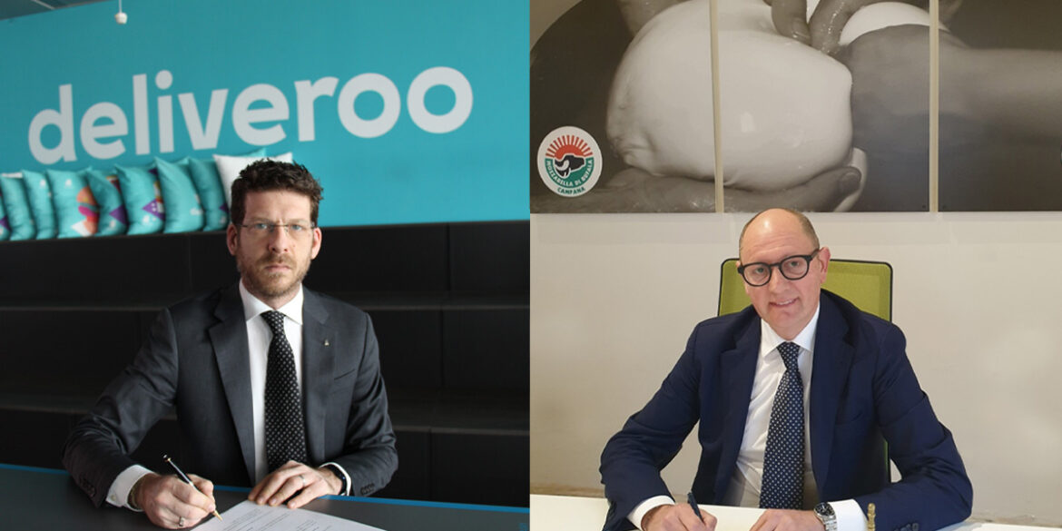 La mozzarella di bufala campana dop arriva nelle case con Deliveroo