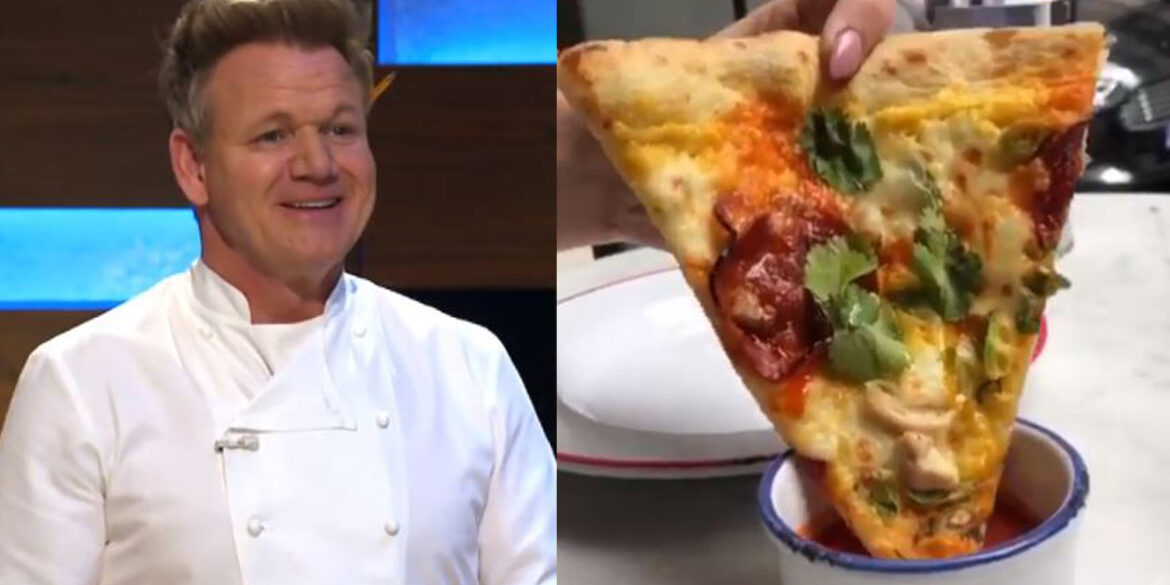 La pizza nel ketchup: Gordon Ramsay colpisce ancora!